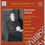 Beniamino Gigli - Gigli Edition, Vol.13: Londra 1947-1949 cd