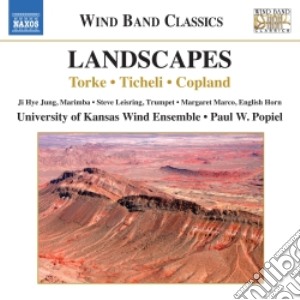 Landscapes: Copland, Torke, Ticheli cd musicale di Aaron Copland