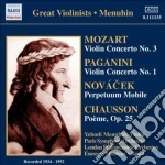 Wolfgang Amadeus Mozart - Concerto Per Violino N.3 K 216 cd