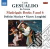 Carlo Gesualdo - Madrigals Books 5 & 6 (3 Cd) cd