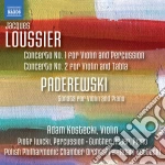 Jacques Loussier - Concerto N.1 Per Violino E Percussioni, Concerto N.2 Per Violino E Tabla cd