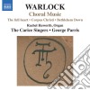 Peter Warlock - Opere Corali cd