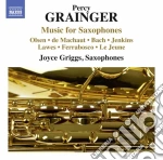 Percy Grainger - Musica Per Sassofoni cd