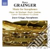 Percy Grainger - Musica Per Sassofoni cd