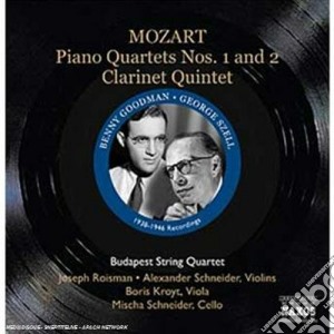 Wolfgang Amadeus Mozart - Quartetto Con Pianoforte N.1 K 478, N.2 K 479, Quintetto Con Clarinetto K 581 cd musicale di Wolfgang Amadeus Mozart