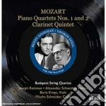 Wolfgang Amadeus Mozart - Quartetto Con Pianoforte N.1 K 478, N.2 K 479, Quintetto Con Clarinetto K 581 cd