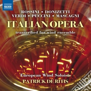 Patrick De Ritis - Italian Opera Transcribed For Wind Ensemble cd musicale di Italian Opera