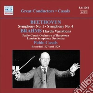 Ludwig Van Beethoven - Symphony No.1 Op.21, N.4 Op.60, Le Rovine Di Atene cd musicale di Beethoven ludwig van