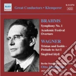 Johannes Brahms - Symphony No.1, Overture Accademica Op.80 cd