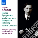 Zador - Dance Symphony (Symphony No.3), Variations On A Hungarian Folksong cd