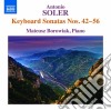 Antonio Soler - Sonate Nn.42-56 Per Pianoforte cd