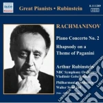 Sergej Rachmaninov - Concerto Per Pianoforte N.2 Op.18, Rapsodia Du Temi Di Niccolo' Paganini Op.43 cd