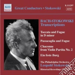 Johann Sebastian Bach - Stokowski Transcriptions (1927-1939) cd musicale di Johann Sebastian Bach
