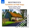 Ludwig Van Beethoven - Variations On Folk Songs - Arie Nazionali Con Variazioni Op.105 E Op.107 cd