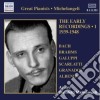 Arturo Benedetti Michelangeli: The Early Recordings Vol. 1 - 1939-1948  cd