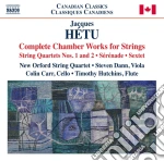 Hetu Jacques - Opere Cameristiche Per Archi (integrale) - New Orford String Quartet cd
