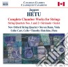 Hetu Jacques - Opere Cameristiche Per Archi (integrale) - New Orford String Quartet cd