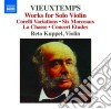 Henri Vieuxtemps - Opere Per Violino Solo cd
