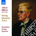 Alfred Hill - Quartetti Per Archi (Integrale), Vol.6: Quartetti Nn.15, 16, 17 cd