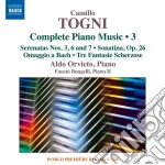 Camillo Togni - Opere Per Pianoforte (integrale), Vol.3 cd