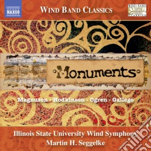 Monuments - Wind Band Music, Music For Wiind Symphony cd musicale di Monuments