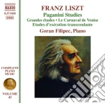 Franz Liszt - Opere Per Pianoforte (integrale) , Vol.42: Studi Su Paganini cd