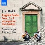Johann Sebastian Bach - English Suites Nos.1-3 Arranged For 2 Guitars cd