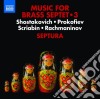 Music For Brass Septet 3: Shostakovich, Prokofiev, Scriabin, Rachmaninov cd