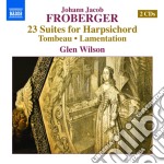 Johann Jacob Froberger - 23 Suites Per Clavicembalo (Libro Primo - Quarto), Tombeau, Lamentation (2 Cd)