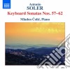 Antonio Soler - Sonate Per Tastiera, Nn.57-62 cd