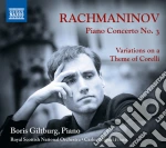 Sergej Rachmaninov - Piano Concerto No. 3 cd