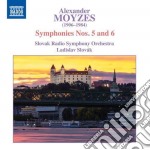 Moyzes Alexander - Symphonies 5 & 6