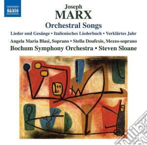 Joseph Marx - Orchestral Songs cd musicale di Marx,Joseph