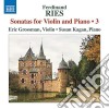 Ferdinand Ries - Sonatas For Violin and Piano, Vol. 3 cd