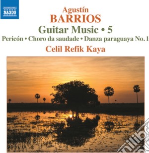 Agustin Barrios - Guitar Music 5 cd musicale di Barrios / Kaya
