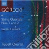 Henryk Mikolaj Gorecki - Streichquartette Nr. 1 Und 2 cd