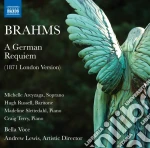 Johannes Brahms - A German Requiem (1871 London Version) cd