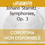 Johann Stamitz - Symphonies, Op. 3 cd