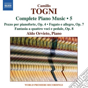 Camillo Togni - Complete Piano Music Vol.5 cd musicale