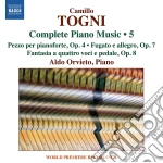 Camillo Togni - Complete Piano Music Vol.5 cd