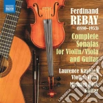 Ferdinand Rebay - Complete Sonatas cd