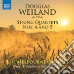 Douglas Weiland - String Quartets Nos. 4 & 5 cd