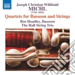 Josef Michl - Quartets For Bassoon And Strings cd