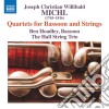 Josef Michl - Quartets For Bassoon And Strings cd