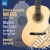 Silvius Leopold Weiss - Works For Lute Arranged For Guitar cd