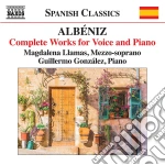 Isaac Albeniz - Samtliche Lieder cd
