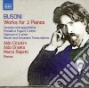 Ferruccio Busoni - Works For 2 Pianos cd