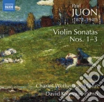 Paul Juon - Violin Sonatas Nos. 1-3 cd