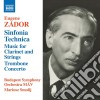Eugene Zador - Sinfonia Technica / Music For Clarinet And Strings cd