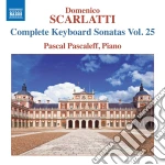 Domenico Scarlatti - Complete Keyboard Sonatas Vol 25 cd